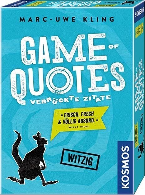Kosmos Kosmos Game of Quotes (Marc-Uwe Kling) - 692926
