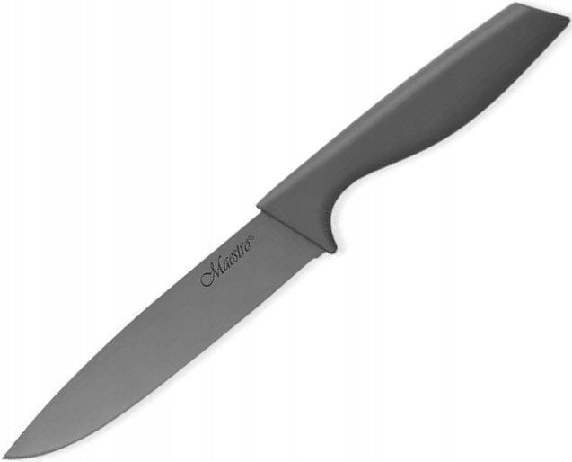 STALOWY NÓŻ UNIWERSALNY 12.5CM Z POWŁOKĄ CERAMICZNĄ NIEPRZYWIERAJĄCĄ POJEDYNCZY MAESTRO MR-1434