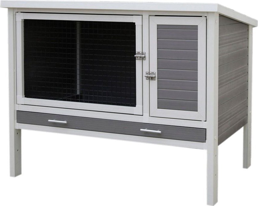 Kerbl KERBL Domek dla kur ECO Samy XL, 116 x 73 x 92 cm, szary