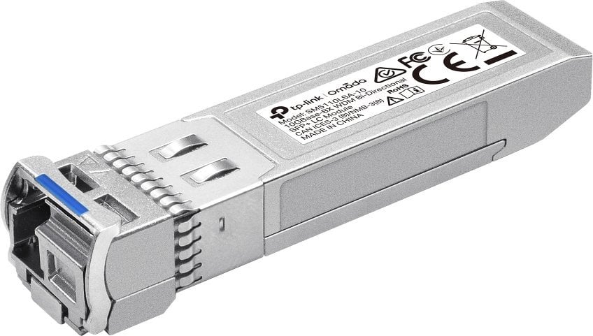 Moduł dwukierunkowy SM5110LSA-10 Omada 10Gbase-BX Single-Mode WDM SFP+