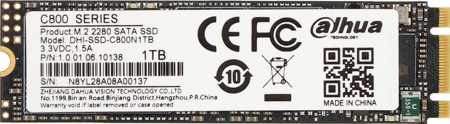 Dysk SSD Dahua Technology C800N 1TB M.2 2280 SATA III (SSD-C800N1TB)