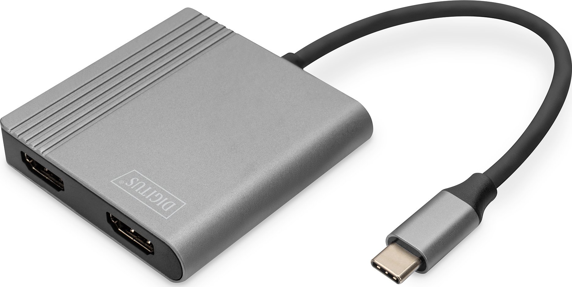 Adapter USB Digitus USB-C-2X HDMI ADAPTER USB-C-2X HDMI ADAPTER