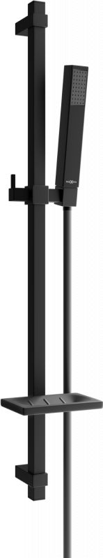 Zestaw prysznicowy Mexen Mexen DQ77 zestaw prysznicowy suwany, czarny - 785774581-70