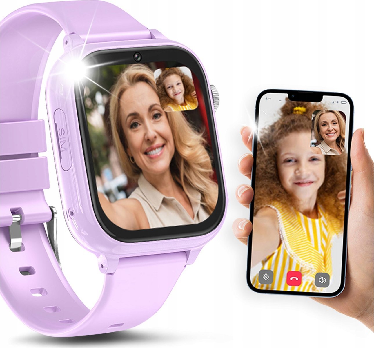 SMARTWATCH DZIECIĘCY LOKALIZACJA GPS WIDEO CZAT YOUTUBE GRY APARAT +PREZENT
