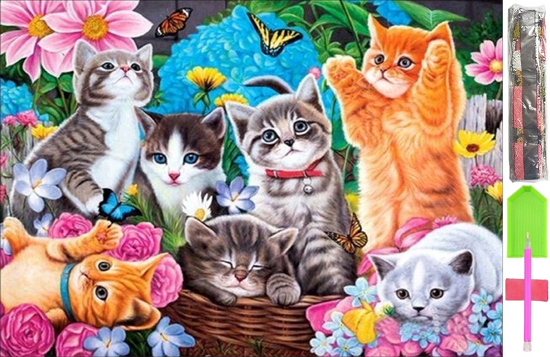 HAFT DIAMENTOWY 5D Zestaw Obraz MOZAIKA 40*60cm