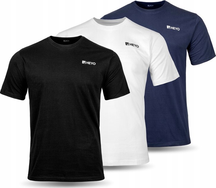 Zestaw koszulek męskich HZT01 Heyo XL
