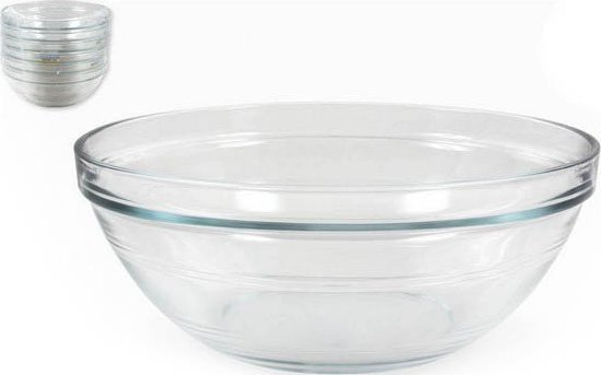 Duralex Miska do Sałatki Duralex Lys Szkło Przezroczysty ( 23 x 9,3 cm)