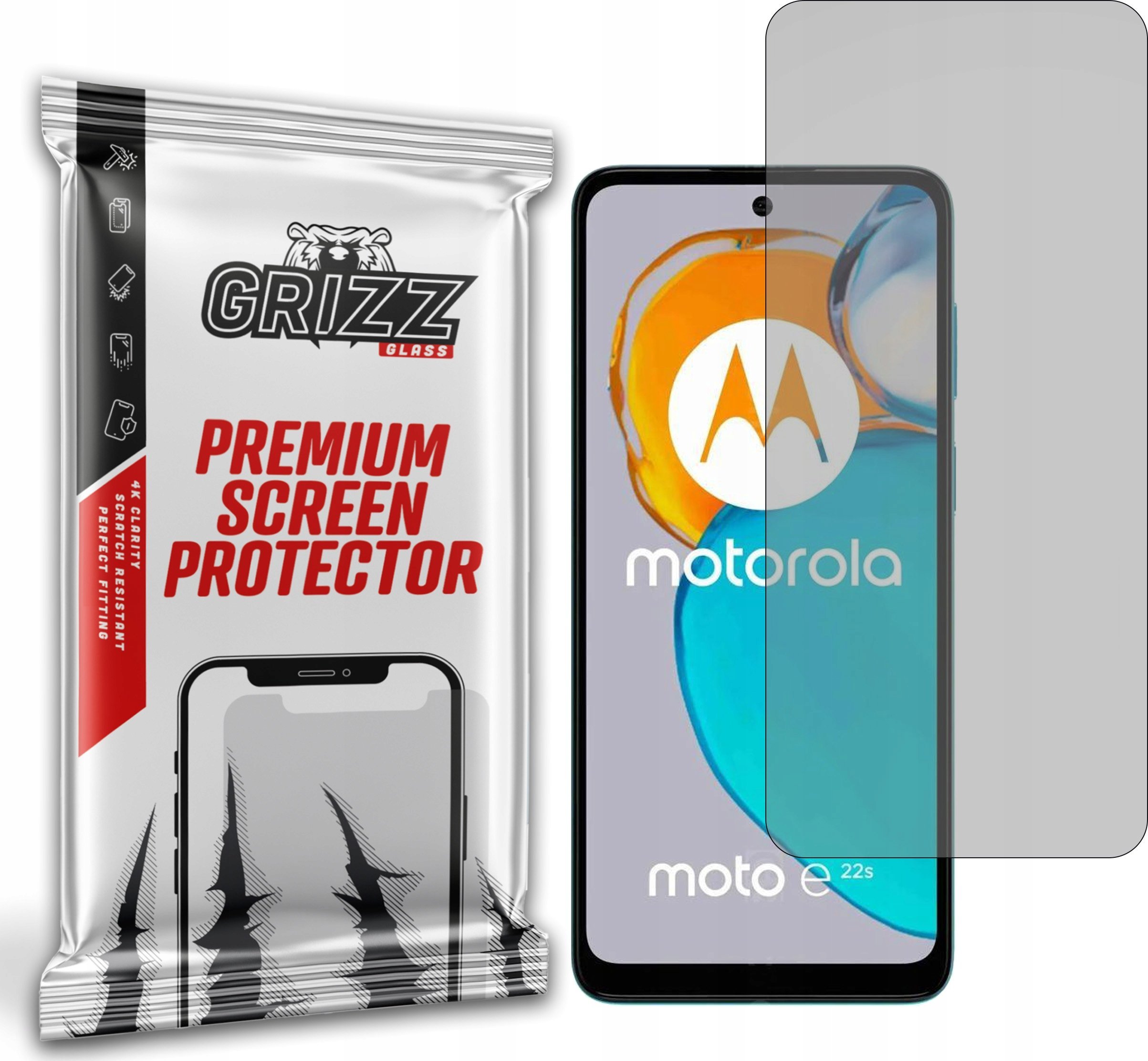 GrizzGlass Folia matowa Grizz Motorola Moto E22s