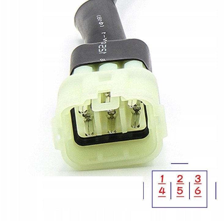 Adapter kabel 6-pin OBD-2 diagnostyka do KTM K CAN