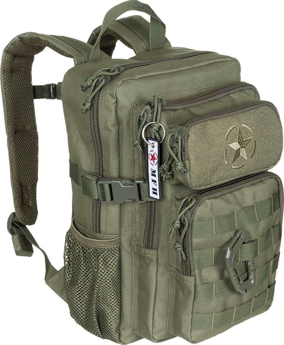Plecak turystyczny MFH PLECAK AMERYKAŃSKI SZTURMOWY YOUNGSTER olive