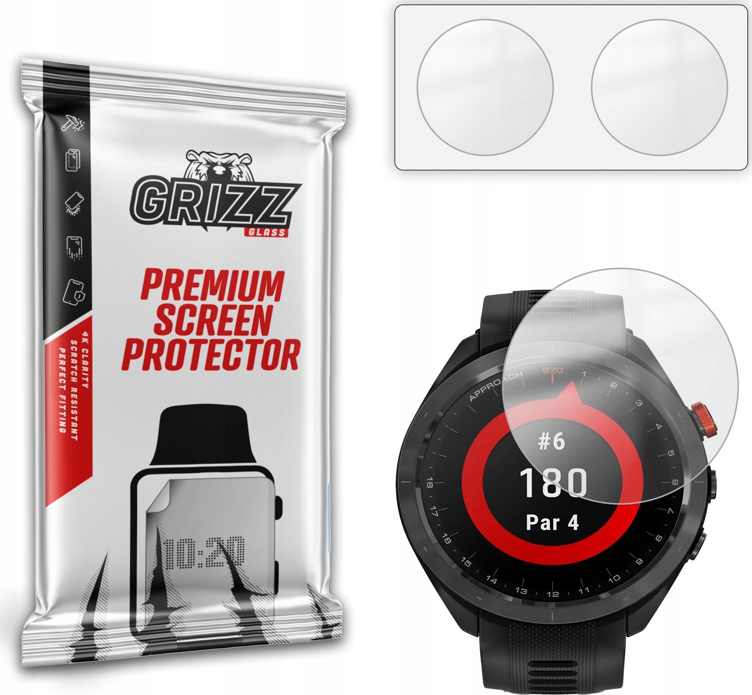 Folia matowa GrizzGlass PaperScreen do Garmin Approach S70 47mm