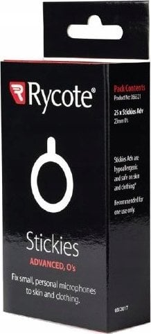 Rycote Rycote Stickies Adv, 23mm O's (Pack)