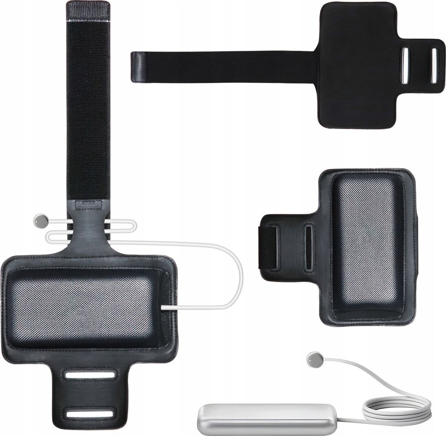 JYS Opaska Pasek Etui Na Rękę Do Baterii Od Okularów Gogli Vr Apple Vision Pro / Jys-app003