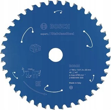 Bosch Bosch circular saw blade Expert for Stainless Steel, 160mm