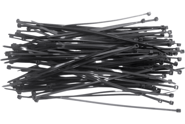 Top Tools Opaski zaciskowe 2,5x100mm 100szt. czarne 44E956