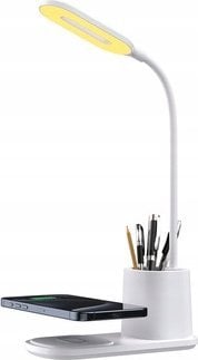 Lampka biurkowa Rebeltec biała (RBLAKT00025)