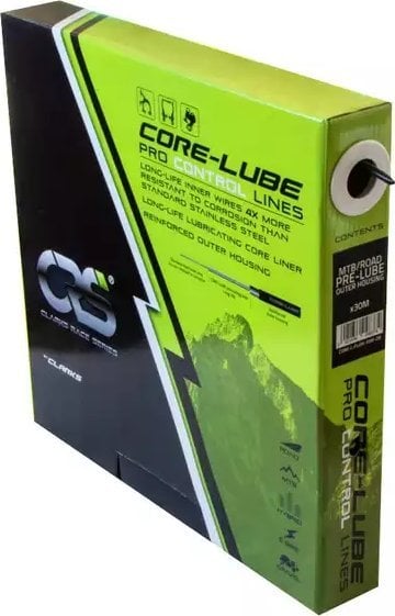 Clarks Pancerz hamulca i przerzutki CLARKS RACE SERIES, Core-Lube Brake&Shifter Housing Dispenser Box, Pudełko 30 metrów (NEW)