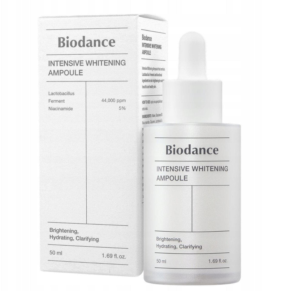 Biodance - Intensive Whitening Ampoule – Šviesinantis Veido serumas – 50 ml