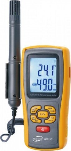 Benetech Termo-higrometr z termoparą GM1361