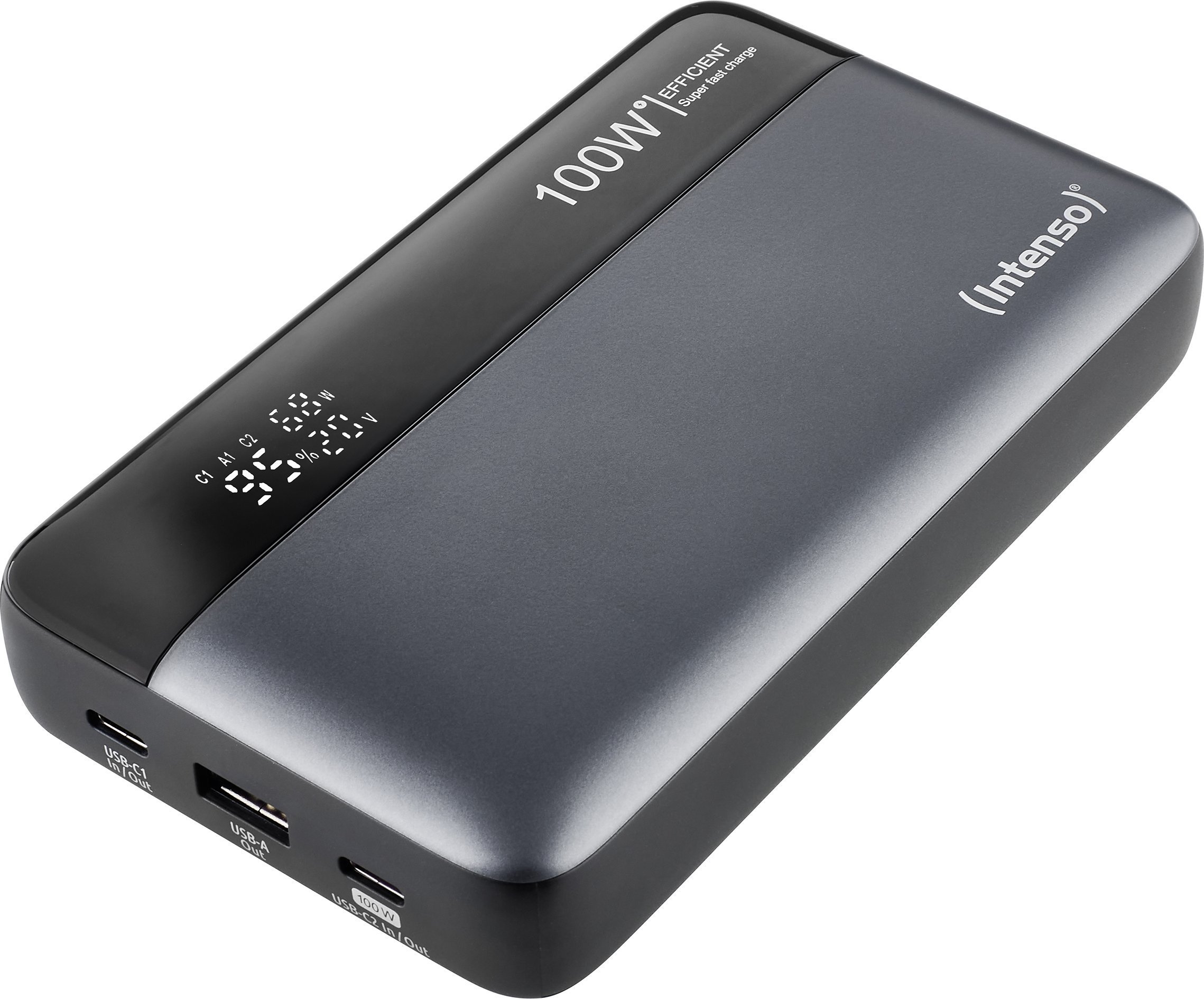 Intenso 7350050 bank mocy Litowo-jonowa (Li-Ion) 20000 mAh Czarny, Szary