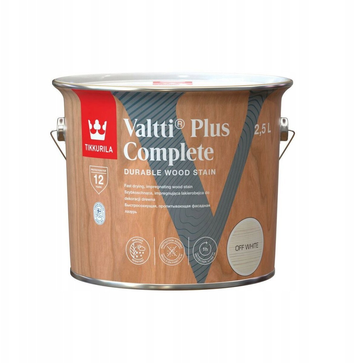VALTTI PLUS COMPLETE OFF WHITE 2.5L