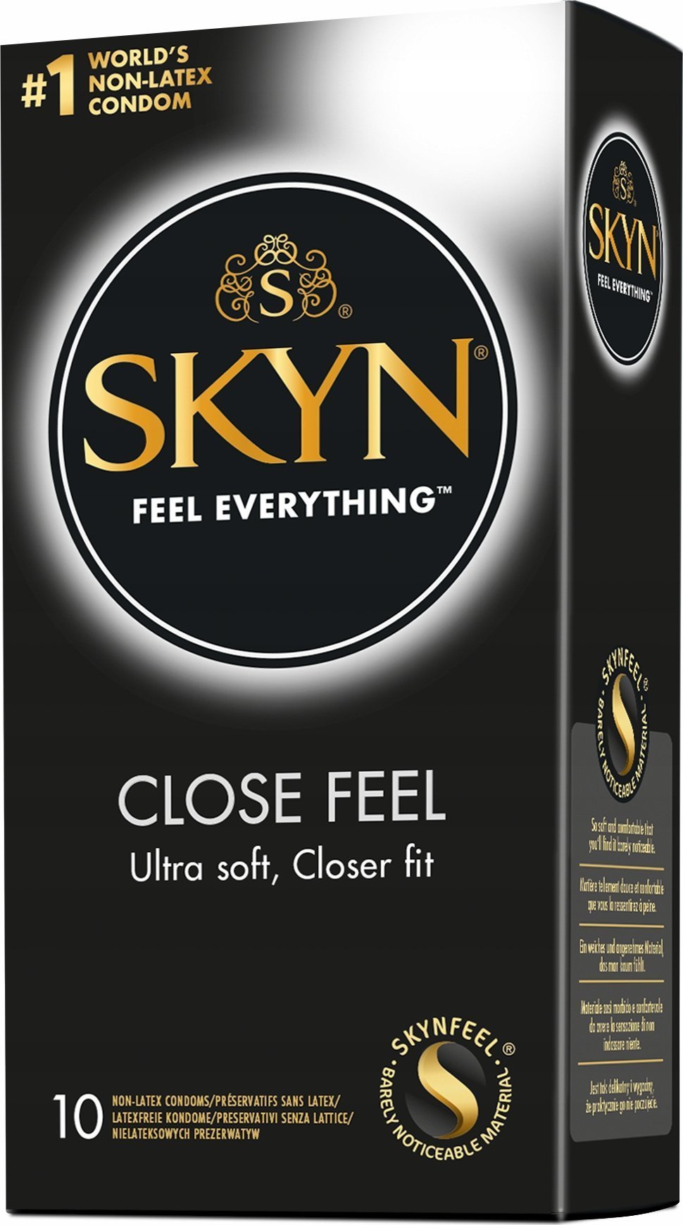UNIMIL_Skyn Feel Everything Close Feel Ultra Soft ultracienkie prezerwatywy bezlateksowe 10 szt.