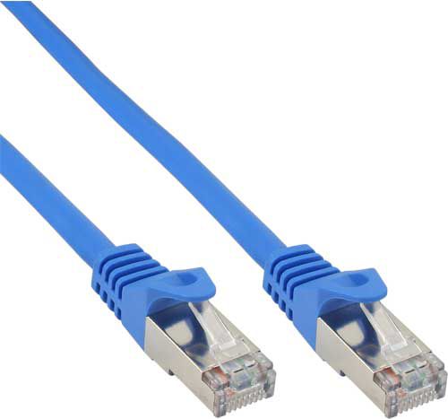 InLine 3m Kabel krosowy 100 Mbit RJ45 - niebieski ( 72503B )