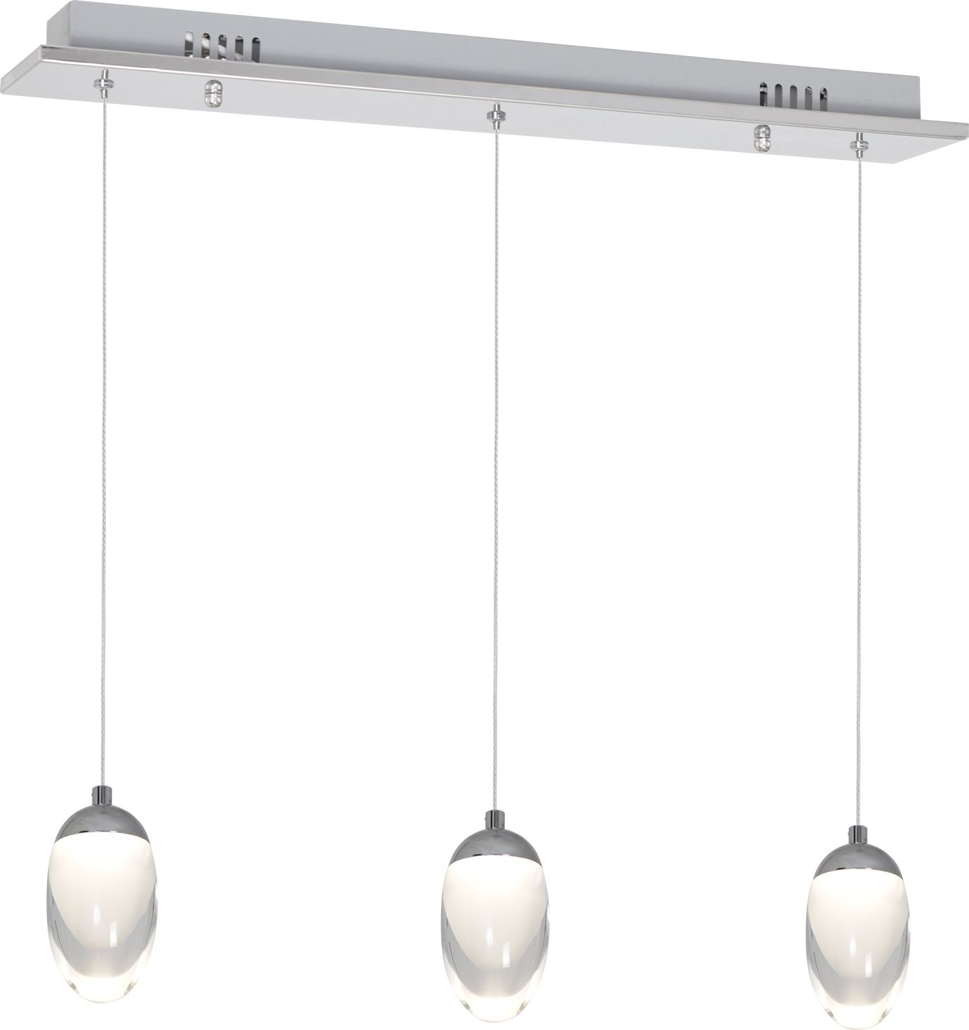 Lampa wisząca Milagro LED nowoczesna chrom (ML428)