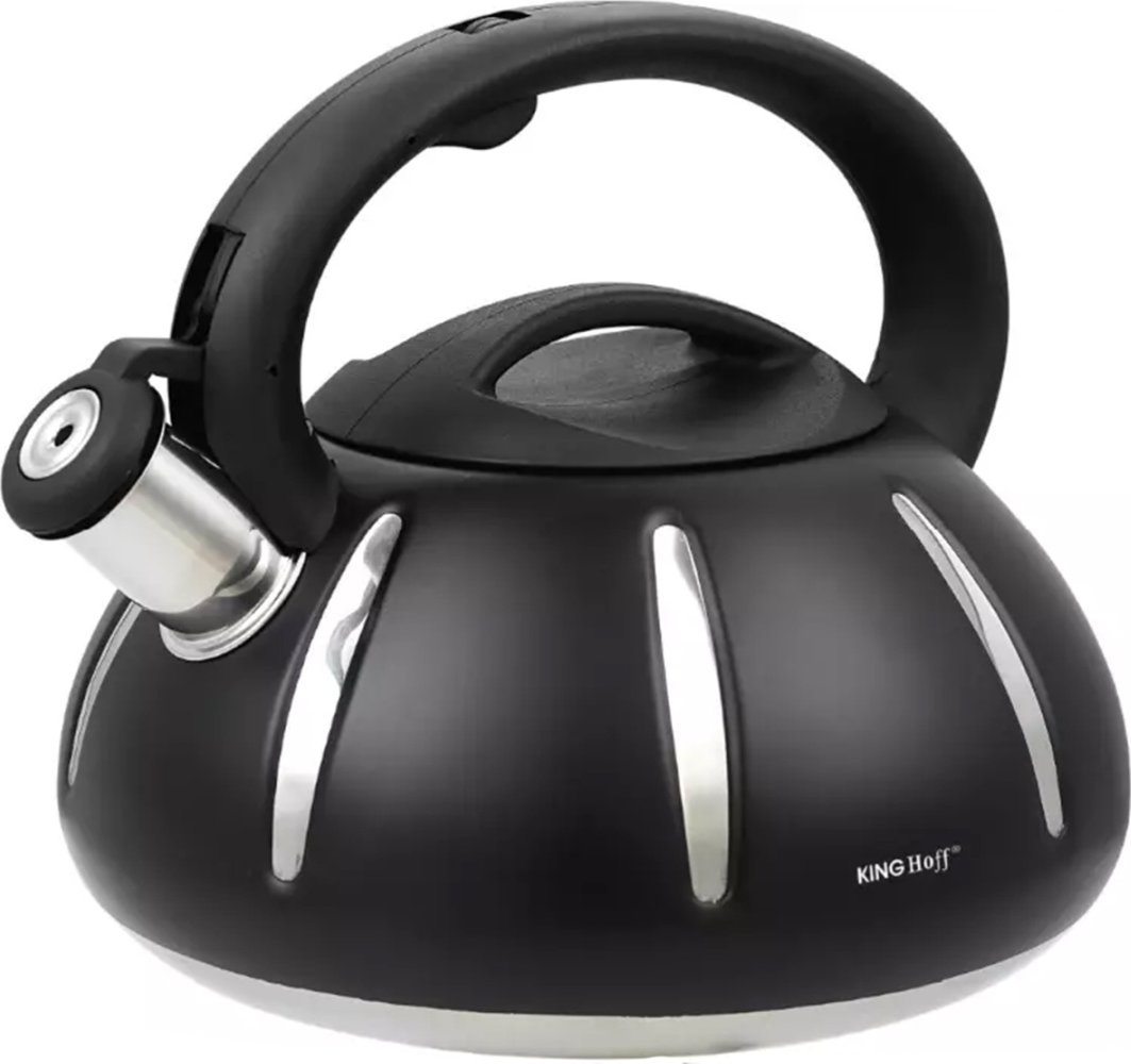 KingHoff CZAJNIK STALOWY Z WYŻŁOBIENIAMI 3.0L KINGHOFF KH-1835