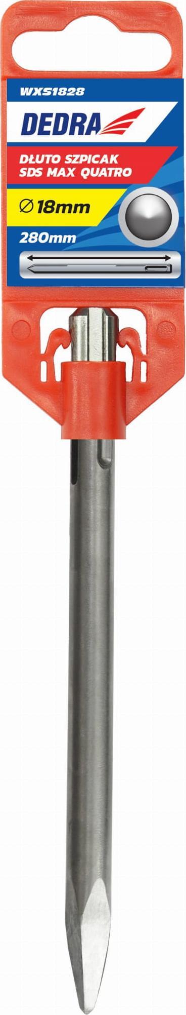 Dedra Dłuto szpicak SDS MAX 18x280mm