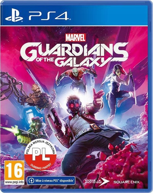 Gra Ps4 Marvel Guardians Of The Galaxy