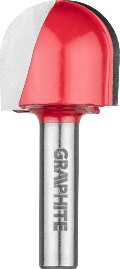 Graphite Frez widiowy (Frez do rowków długi typu U, HM, 25.4 x 22.5 mm, trzpień 8 mm)