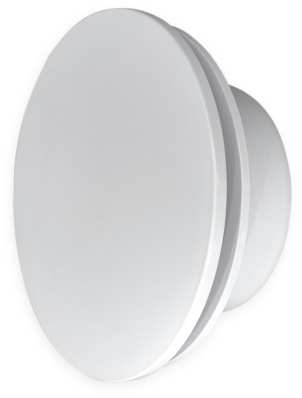 DIFFUSER 100MM UNIVERSAL WHITE PLASTIC