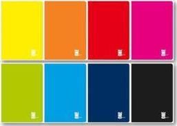 Interdruk Zeszyt A4/96K kratka UV One Color (5szt)