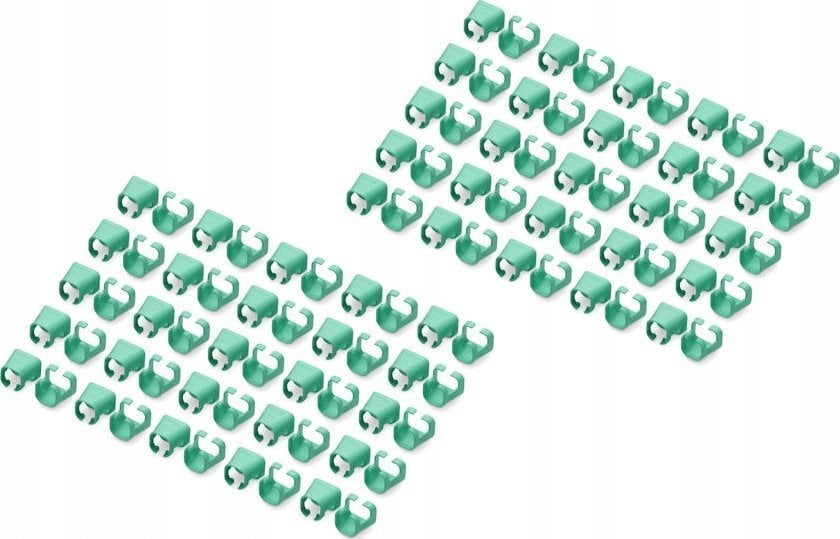 Digitus DIGITUS Farbclips für Patchkabel RJ45 100 Stück grün