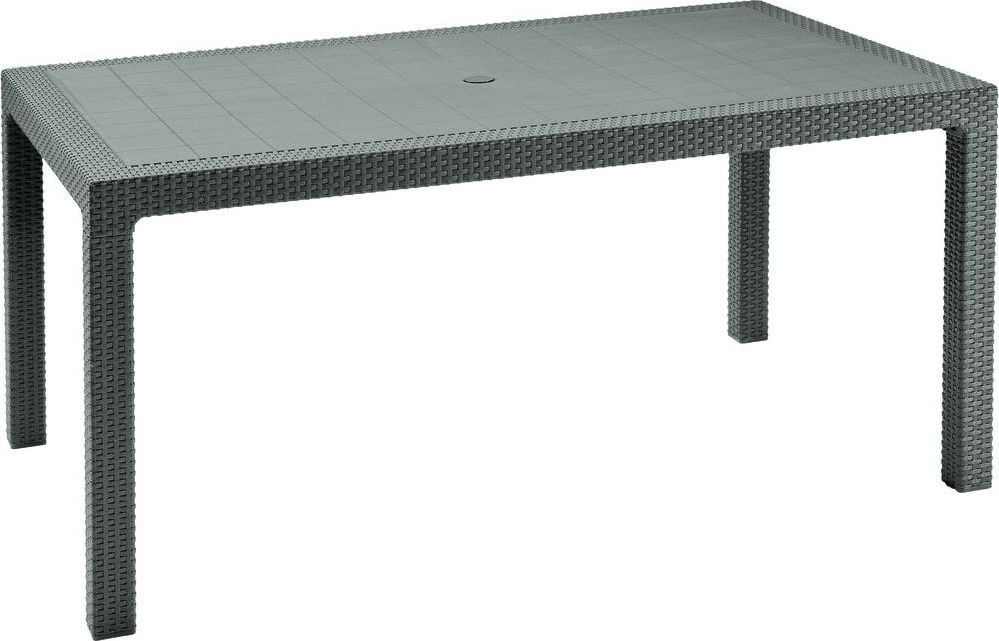 Allibert Stół ogrodowy z polirattanu MELODY - cappuccino