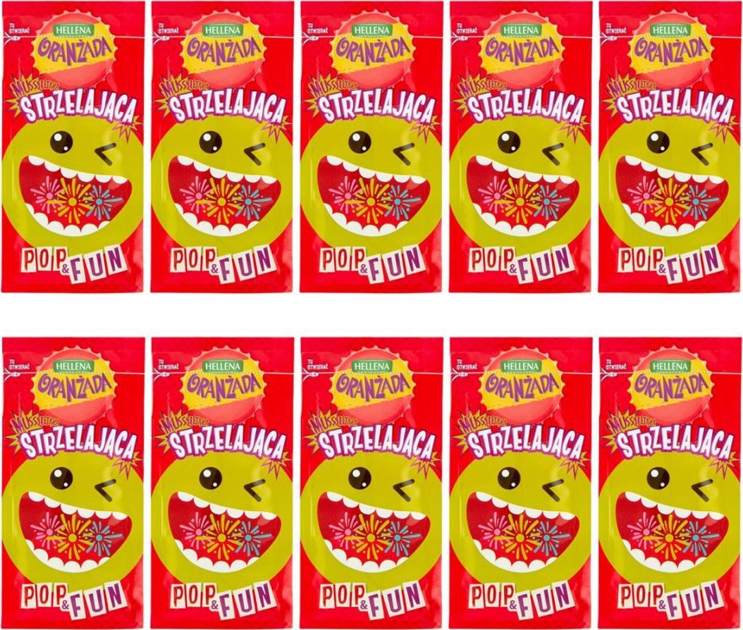 Hellena Oranżada proszek strzelający 6g x 10 sztuk