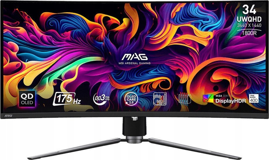 Monitor MSI MAG 341CQP QD-OLED
