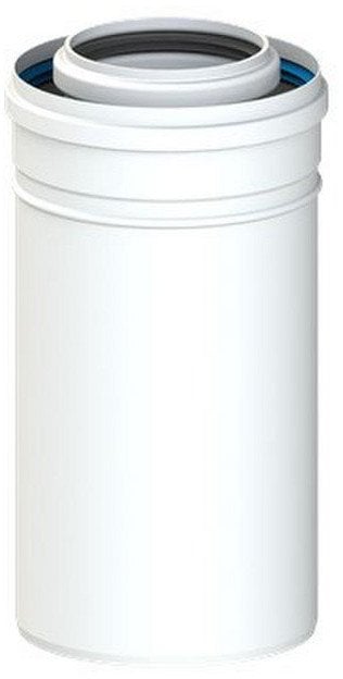 Rura spalinowa 60/100 (PP/AL) dwuścienna biała 1 mb (DWZ)