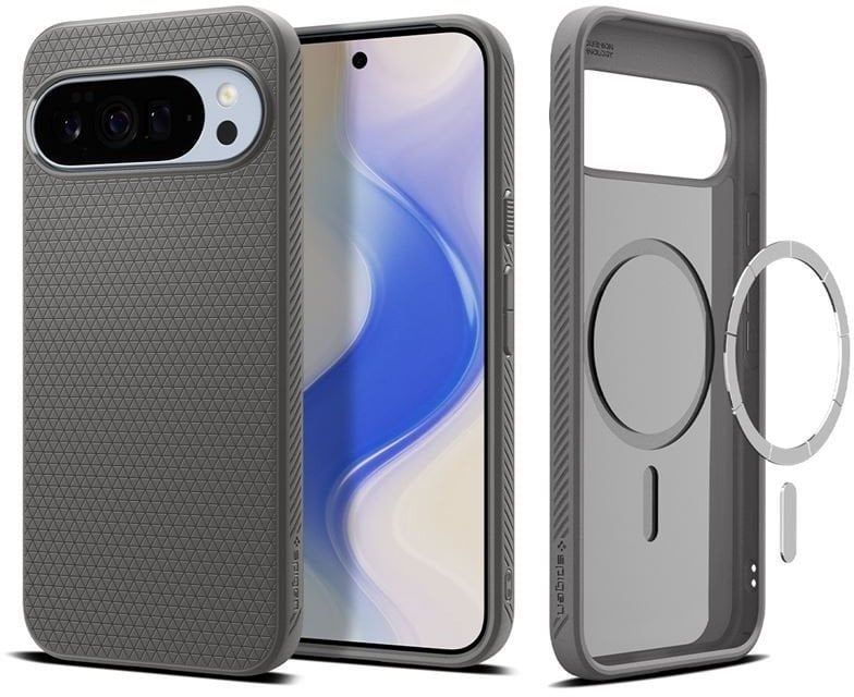 Etui Spigen Liquid Air MAG MagSafe do Google Pixel 10 Pro XL szary