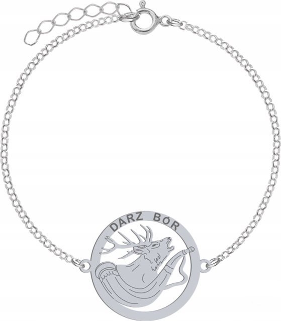 Radziszewska Jewellery Srebrna Bransoletka DARZ BÓR GRAWER GRATIS