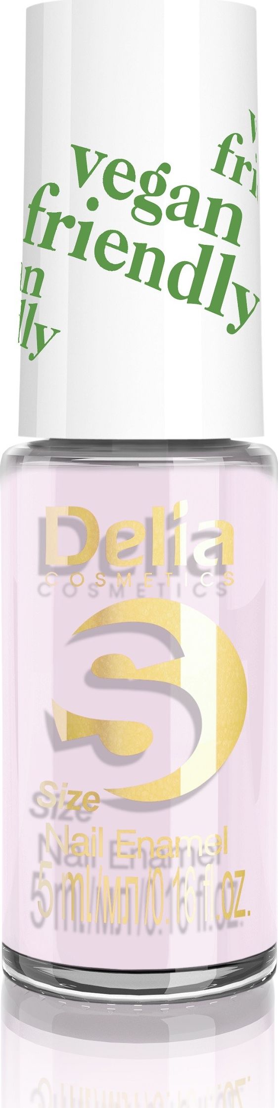 Delia Delia Cosmetics Vegan Friendly Emalia do paznokci Size S nr 203 Sweetheart 5ml