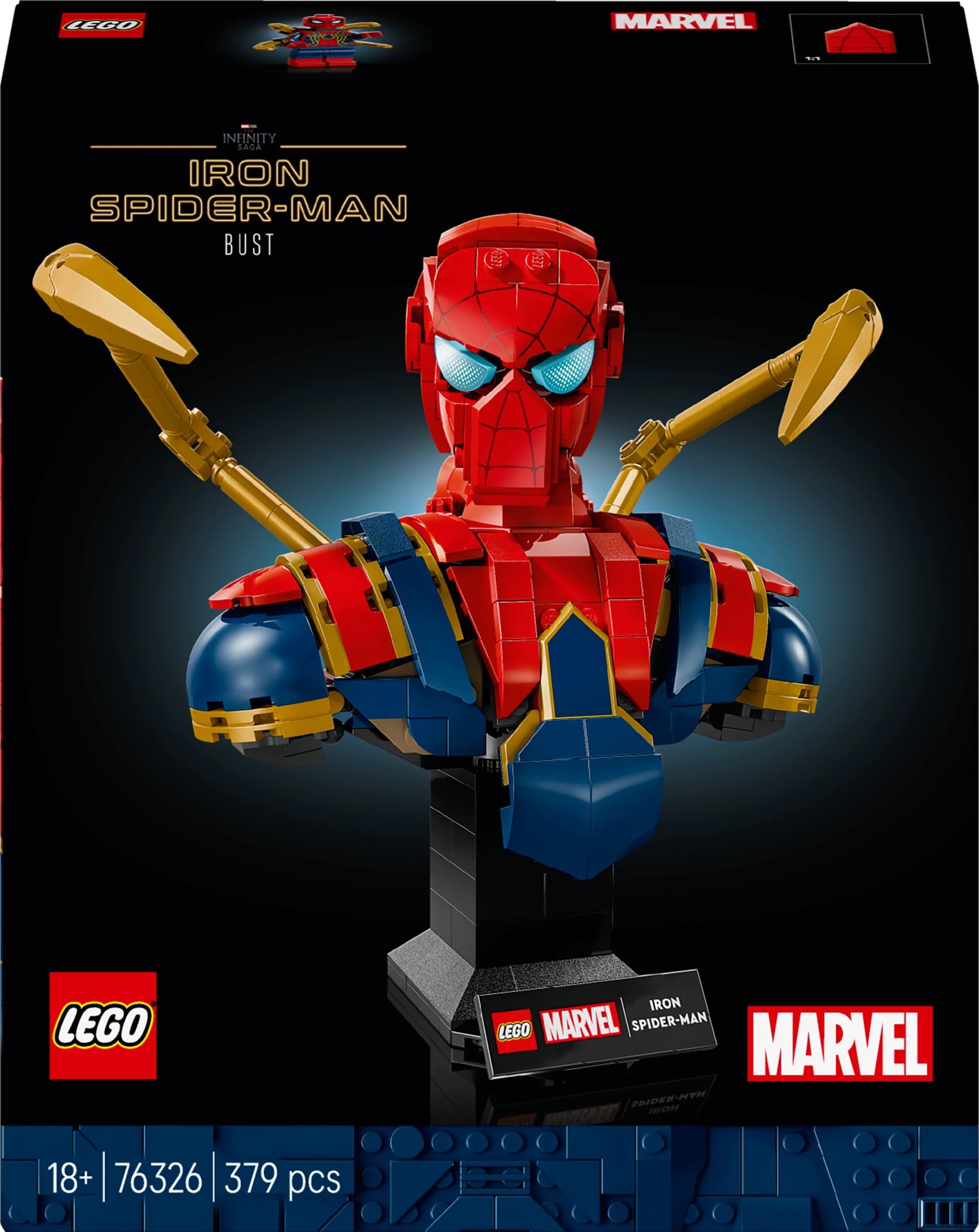 Marvel Popiersie Iron Spider-Mana (76326)