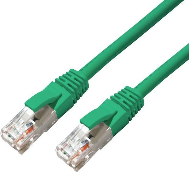 MicroConnect CAT6A UTP 20m Green LSZH