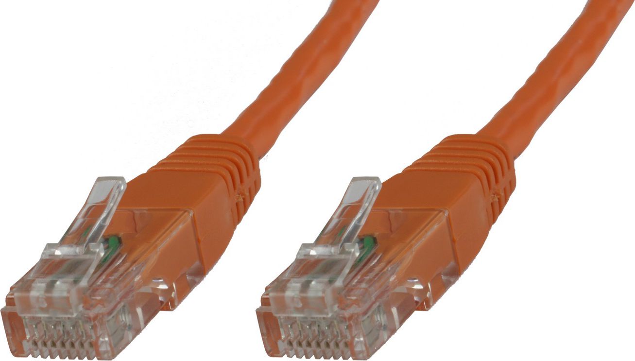 MicroConnect RJ-45/RJ-45 kat.6 U/UTP Pomarańczowy 1.5m (UTP6015O)
