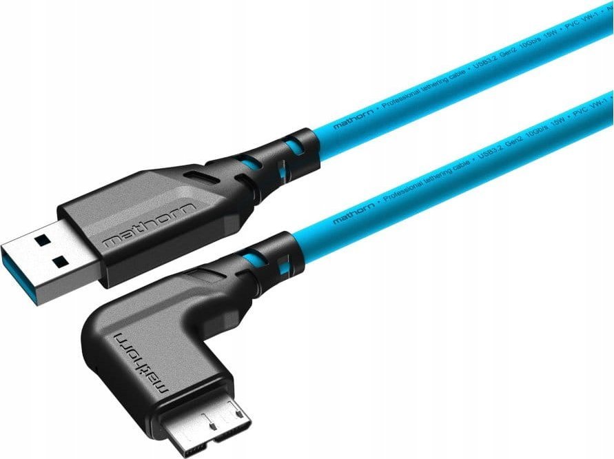 Kabel USB Ednet USB-A - microUSB 5 m Niebieski (MTC-521)