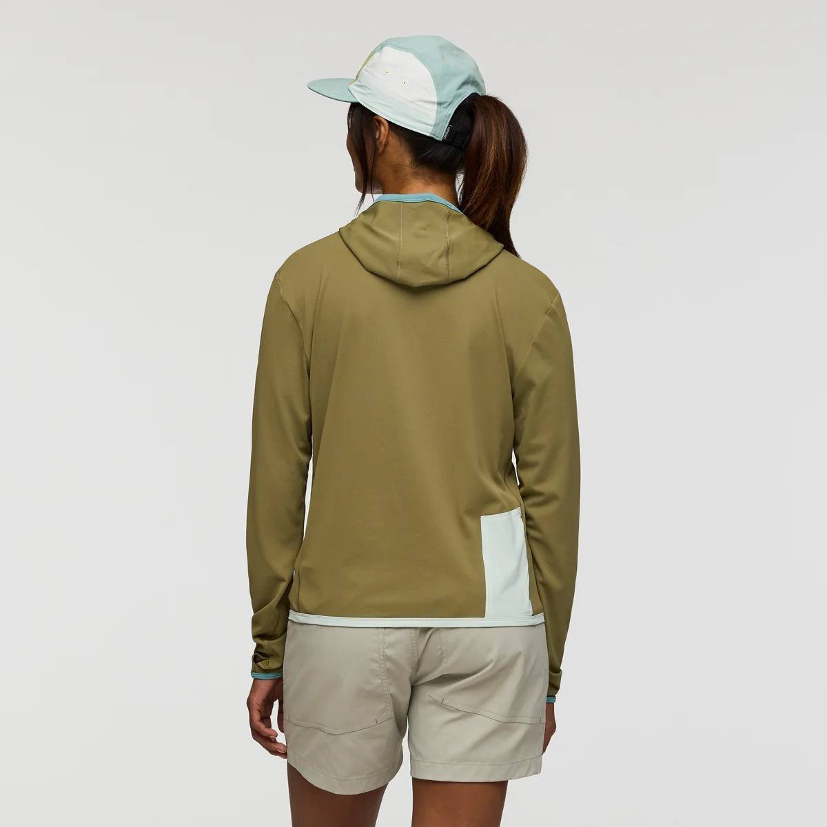 W'S Sombra Sun Hoodie, Antique, L