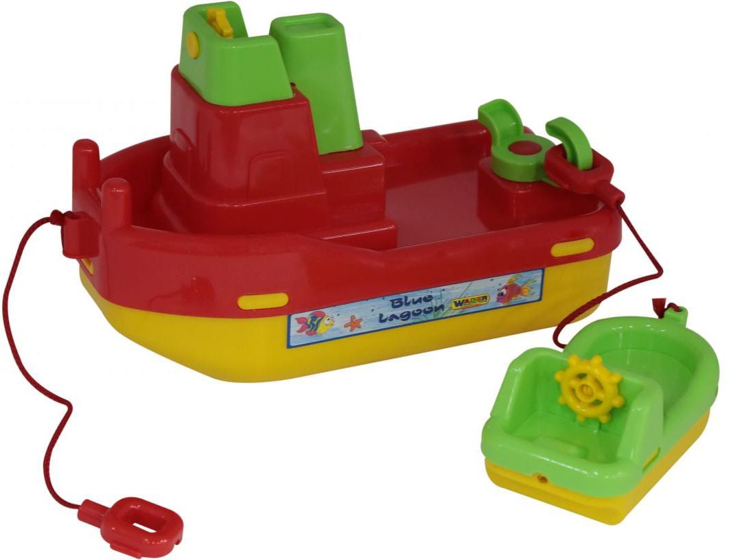 Wader Zestaw 402: Holownik "Laguna" + statek nr 5 - 41227