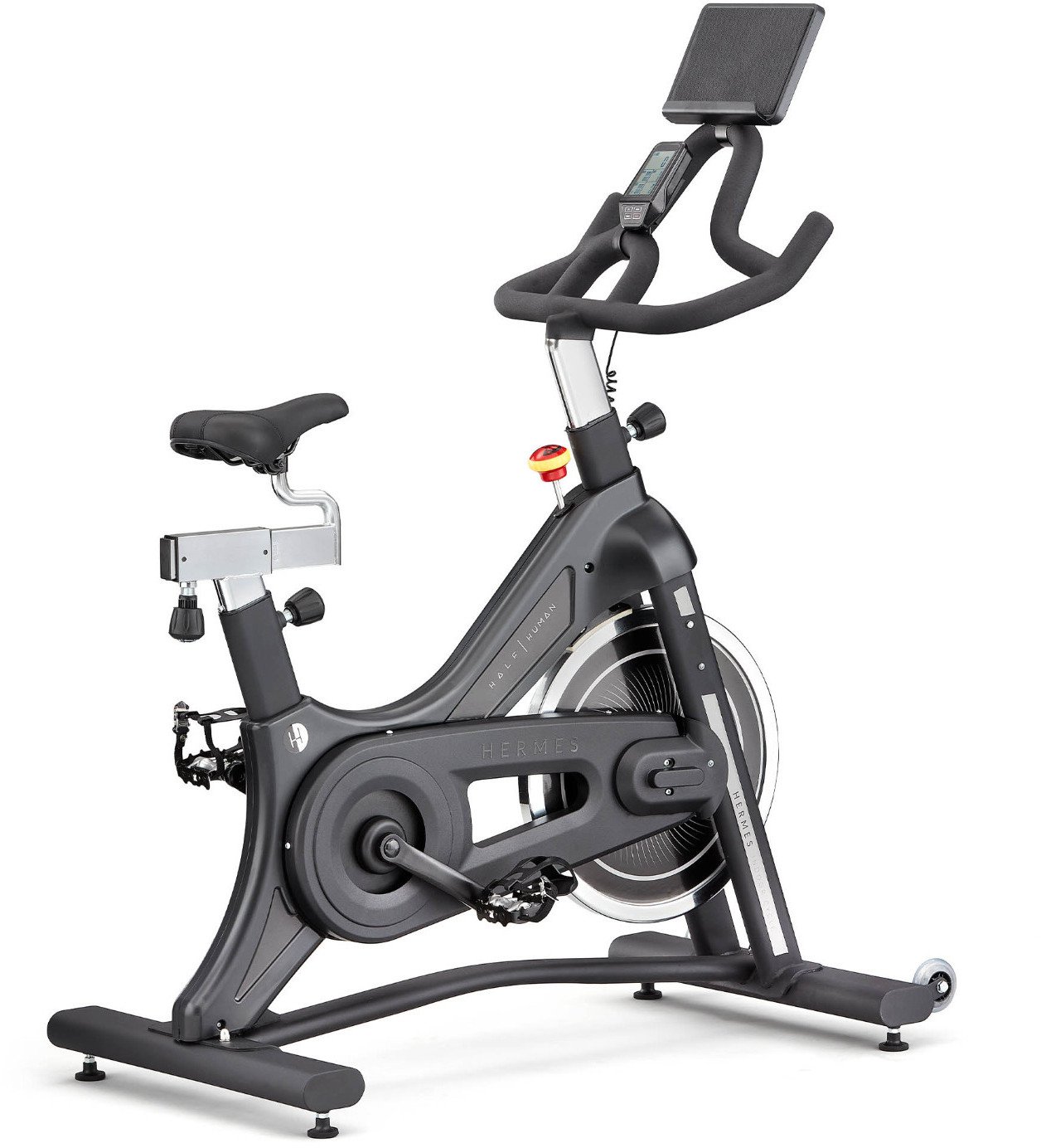 Rower spinningowy Half Human z wyświetlaczem LCD