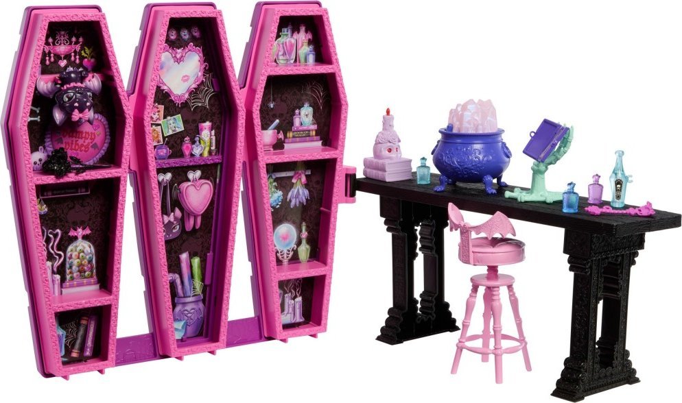 Mattel Monster High Sekretny pokój eliksirów Draculaury (JBF15)